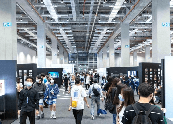 Exhibition venues' visitor flow and AI business matching applications